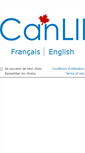 Mobile Screenshot of canlii.org